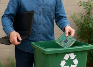 ขั้นตอนง่าย ๆ ในการทิ้งและจัดการ E-Waste ให้เป็นมิตรต่อสิ่งแวดล้อม การจัดการขยะอิเล็กทรอนิกส์ (E-Waste) อย่างถูกวิธีเพื่อรักษาสิ่งแวดล้อม