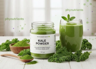 Kale Powder อุดมไปด้วยไฟโตนิวเทรียนท์ (Phytonutrient) บำรุงหัวใจ Kale Powder อุดมไปด้วยไฟโตนิวเทรียนท์ (Phytonutrient) บำรุงหัวใจ